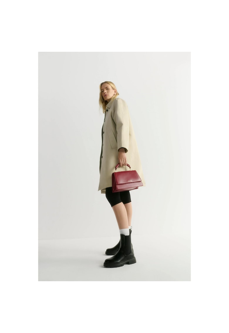 Ghete dama Sintetic Negru - Negru