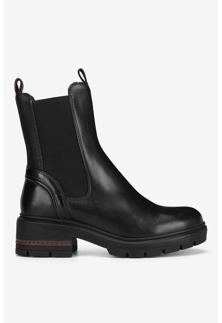 Ghete dama 5905588975144 - Piele naturala - Negru - Negru