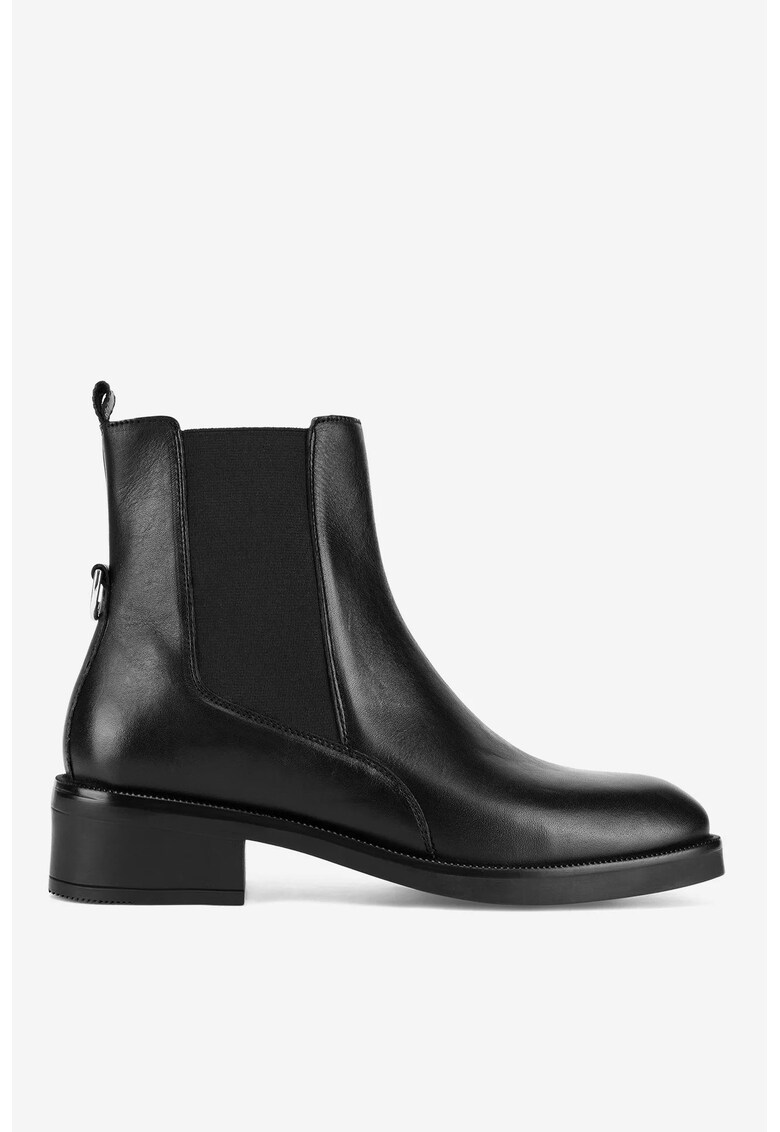 Ghete dama 5905588966067 - Piele naturala - Negru - Negru