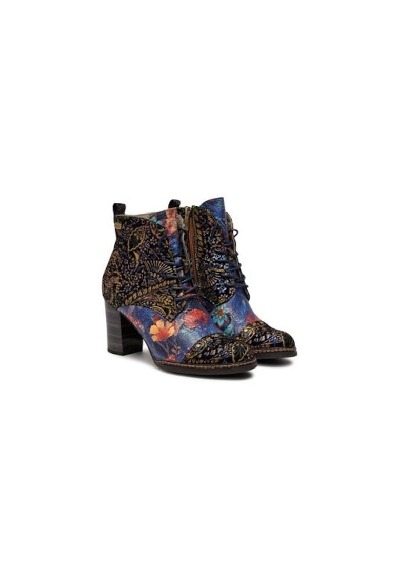 Laura Vita Ghete dama 304356735 - Piele naturala - Albastru - Albastru
