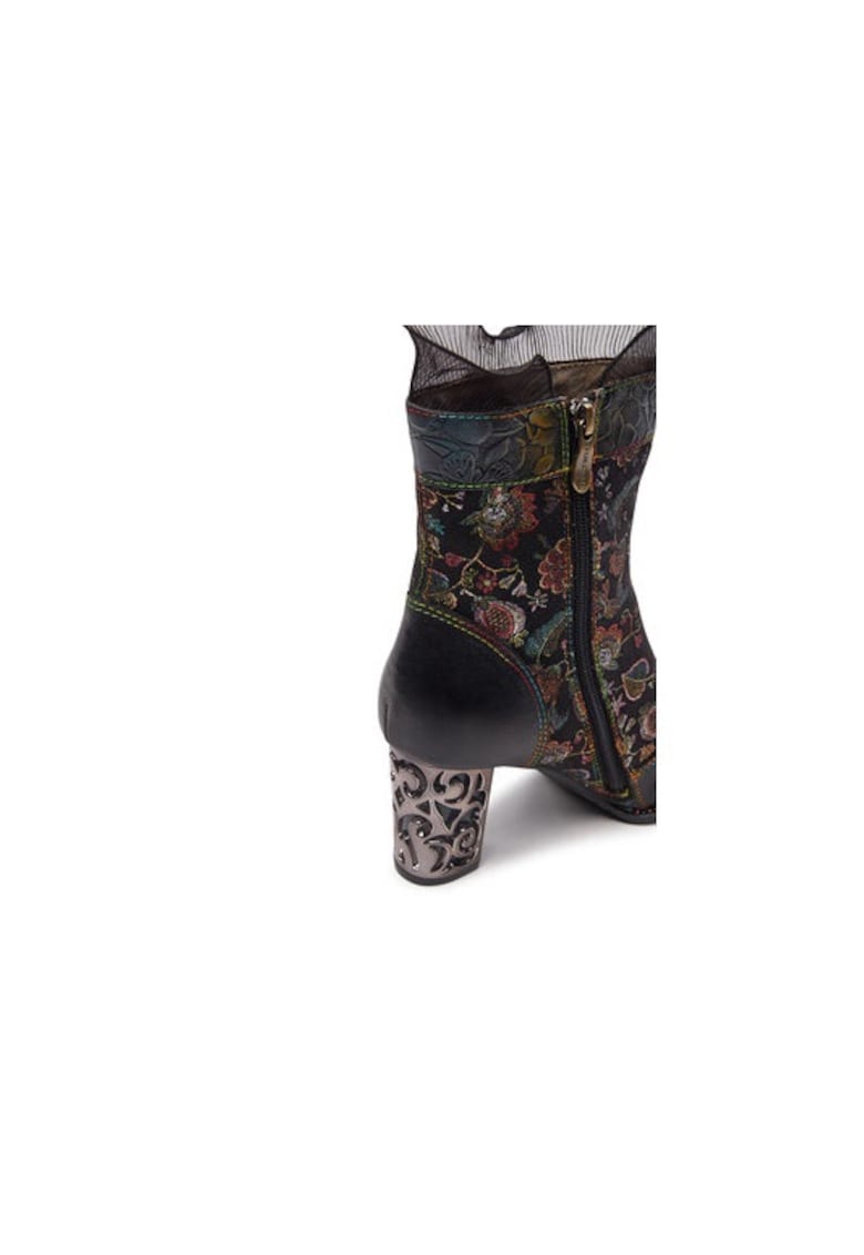 Ghete dama  304356384 - Piele naturala - Negru