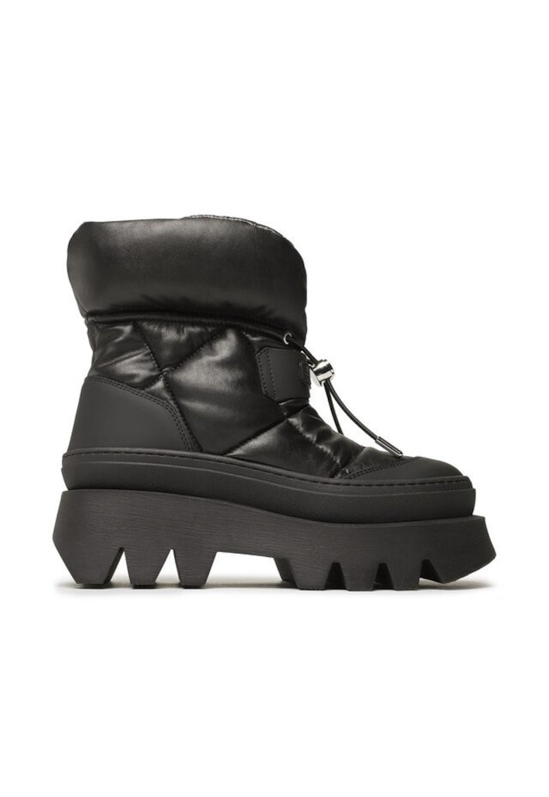 Ghete dama 302633487 - Piele ecologica - 40 EU - Negru