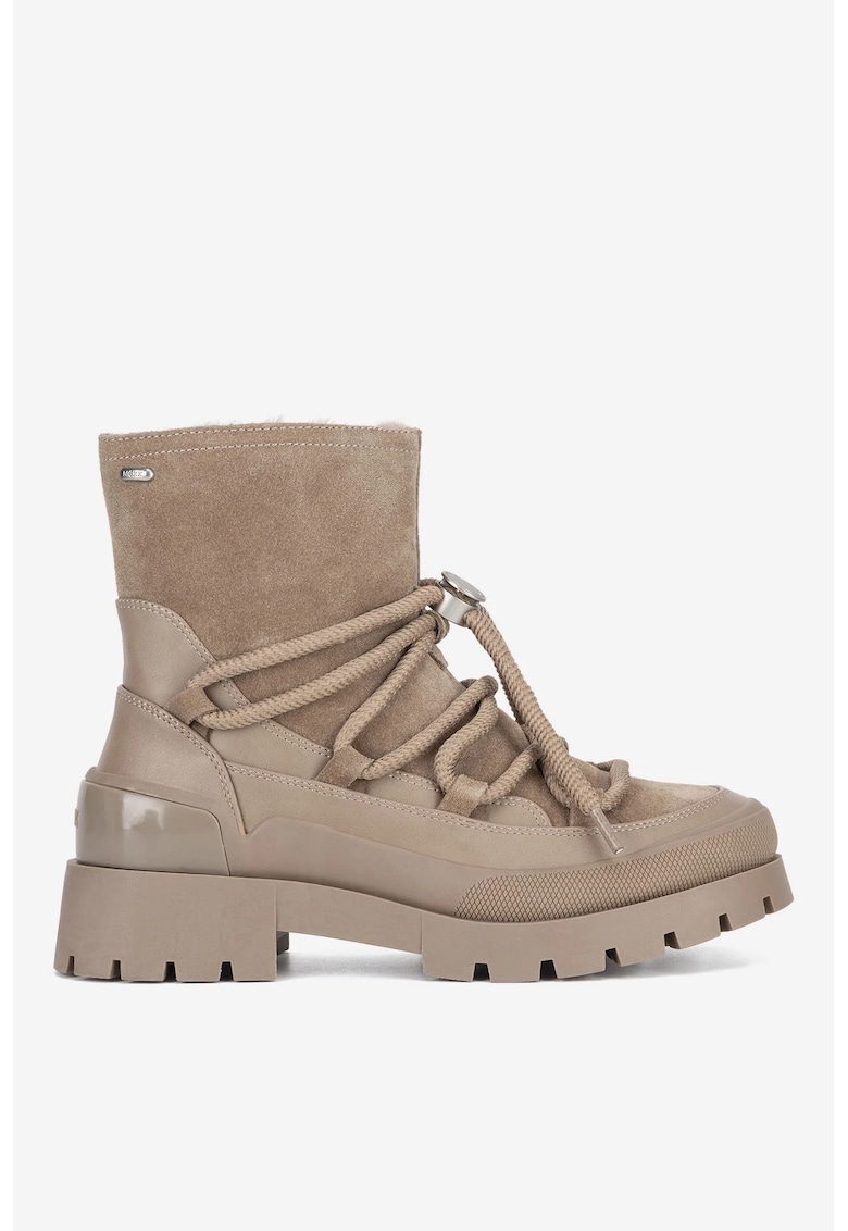 Ghete dama  5905588925958 - Piele intoarsa - Bej