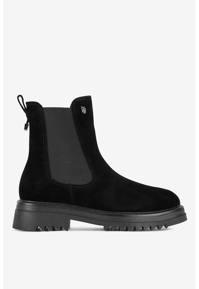 Ghete dama 5905588961208 - Piele intoarsa - Negru - Negru