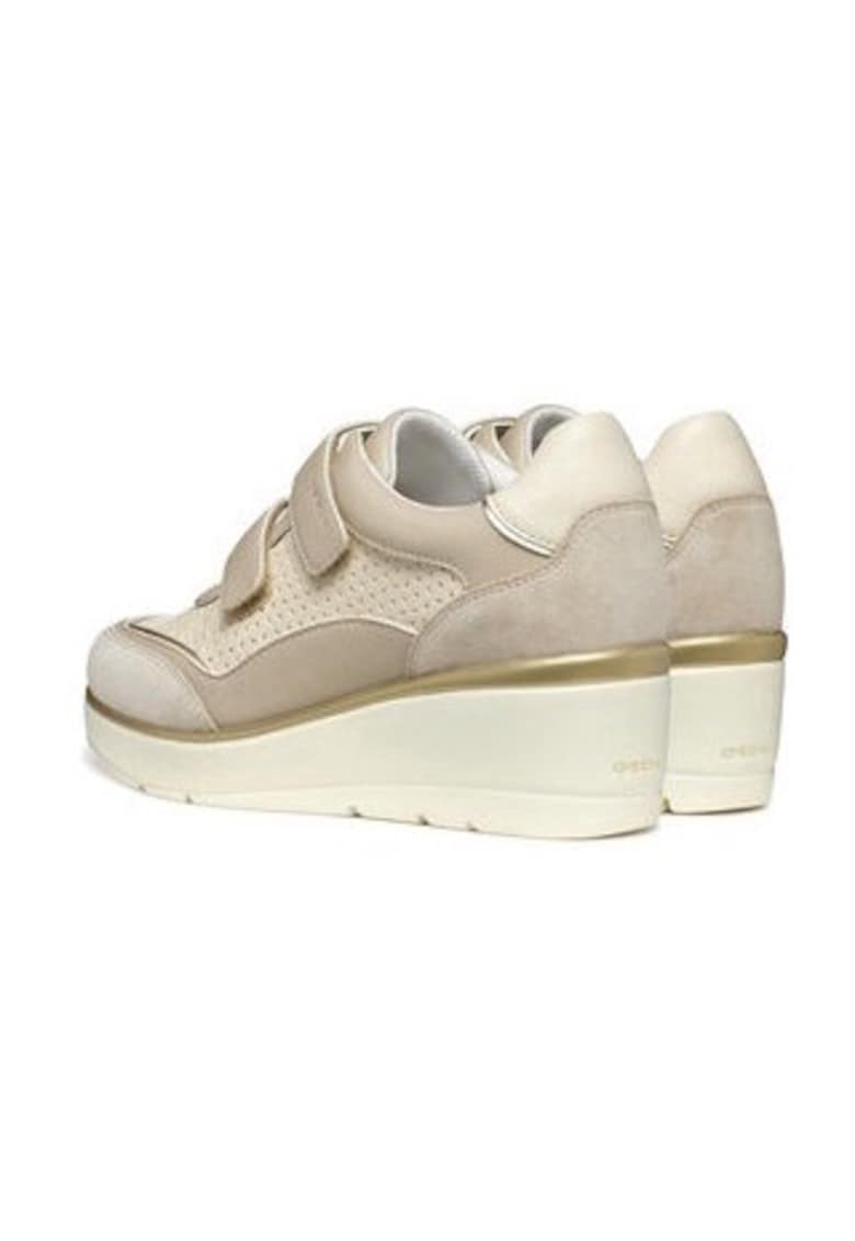 Geox Pantofi sport dama 304623134 - Piele ecologica - Bej - Bej