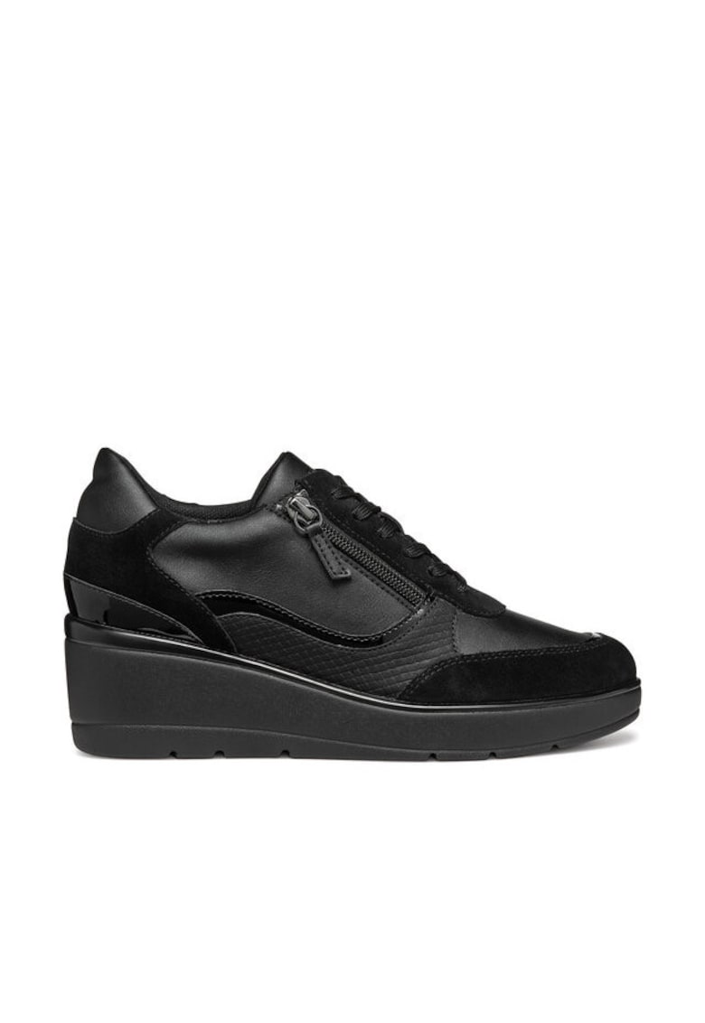 Pantofi sport dama 303948955 - Piele ecologica - Negru - Negru