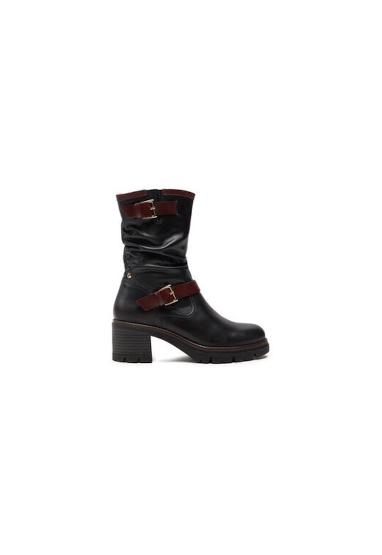 Ghete dama  304358388 - Piele naturala - Negru