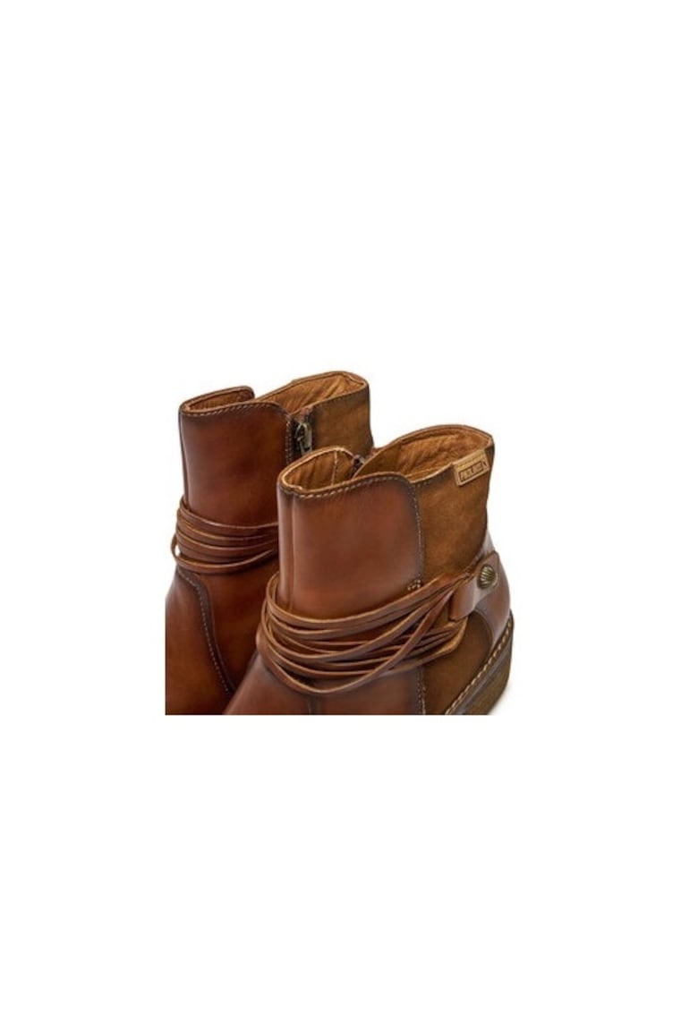 Ghete dama  304358470 - Piele naturala - 41 EU - Maro
