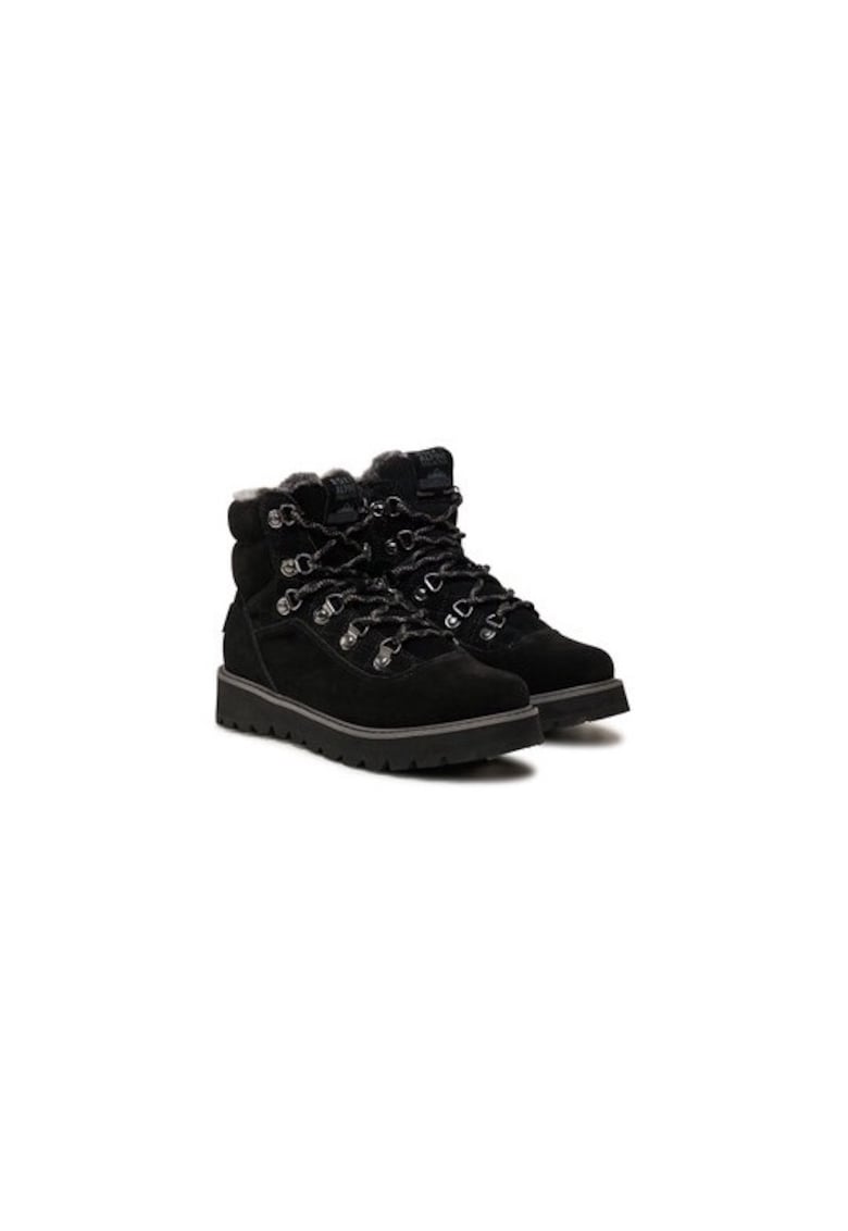 Ghete dama 303983321 - Piele naturala - Negru - Negru