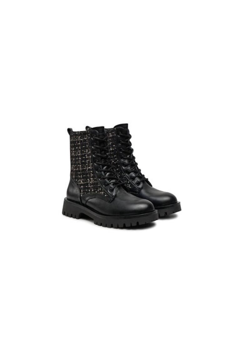 Ghete dama 304293382 - Piele ecologica - Negru