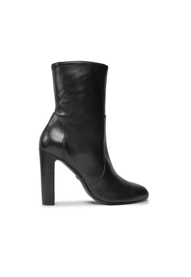 Ghete dama 303219574 - Piele naturala - Negru - Negru
