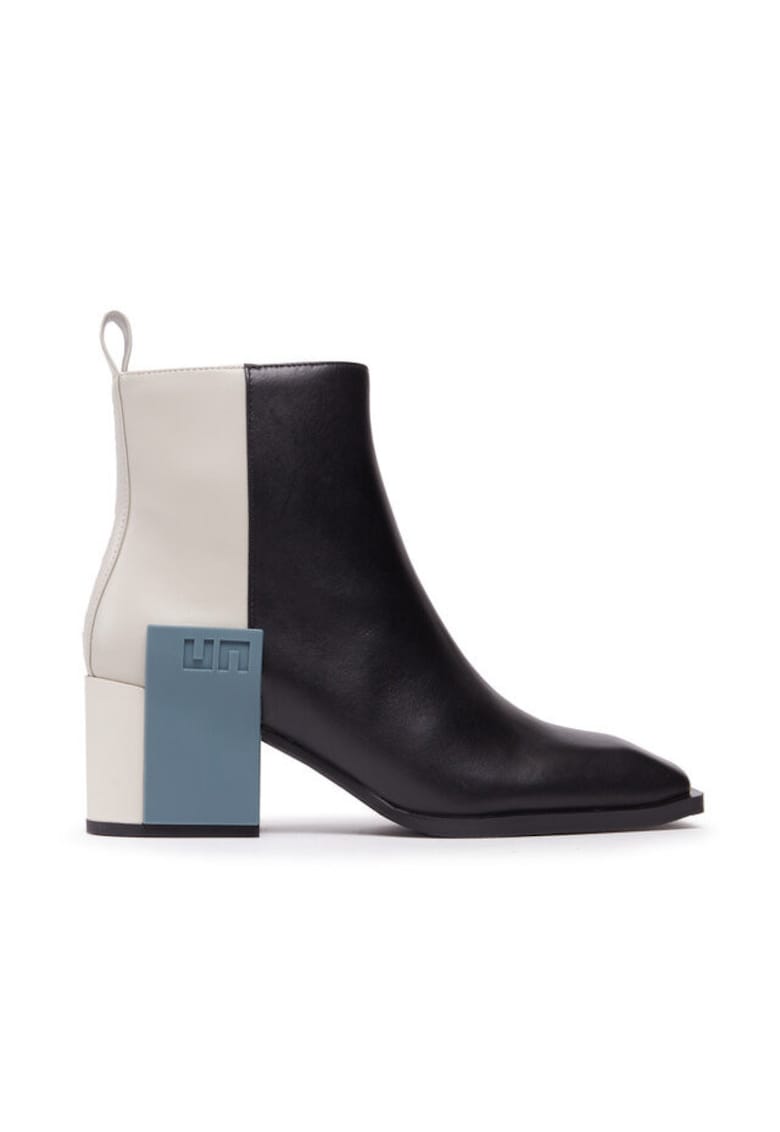 Ghete dama 303085919 - Piele naturala - Negru - Negru