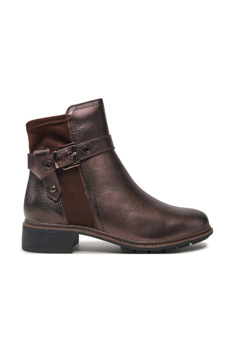 Ghete dama 305191502 - Piele naturala - Maro - Maro
