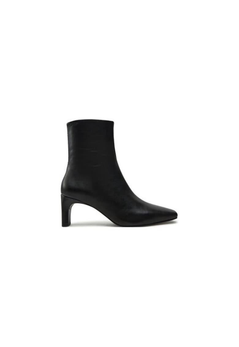 Ghete dama  304622731 - Piele naturala - 41 EU - Negru