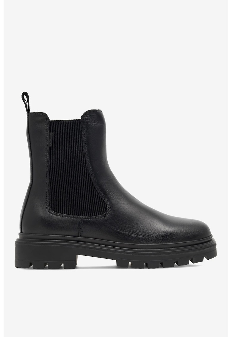 Ghete dama 5905588763857 - Piele naturala - Negru - Negru