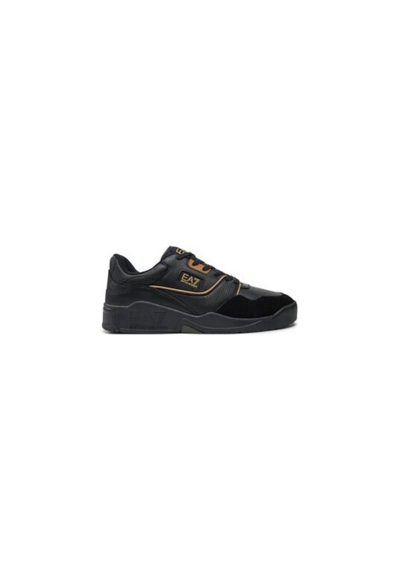 Pantofi sport barbati Emporio Armani  304466595 - Piele naturala - Negru