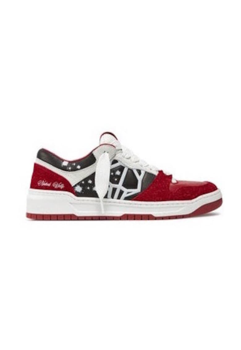 Pantofi sport barbati 304908248 - Piele naturala - Rosu - Rosu