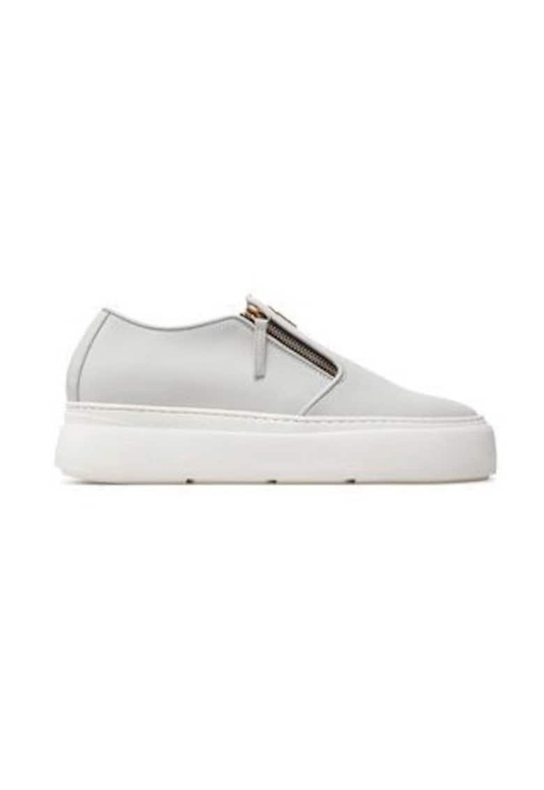 Pantofi sport barbati 303641542 - Piele naturala - Gri - Gri