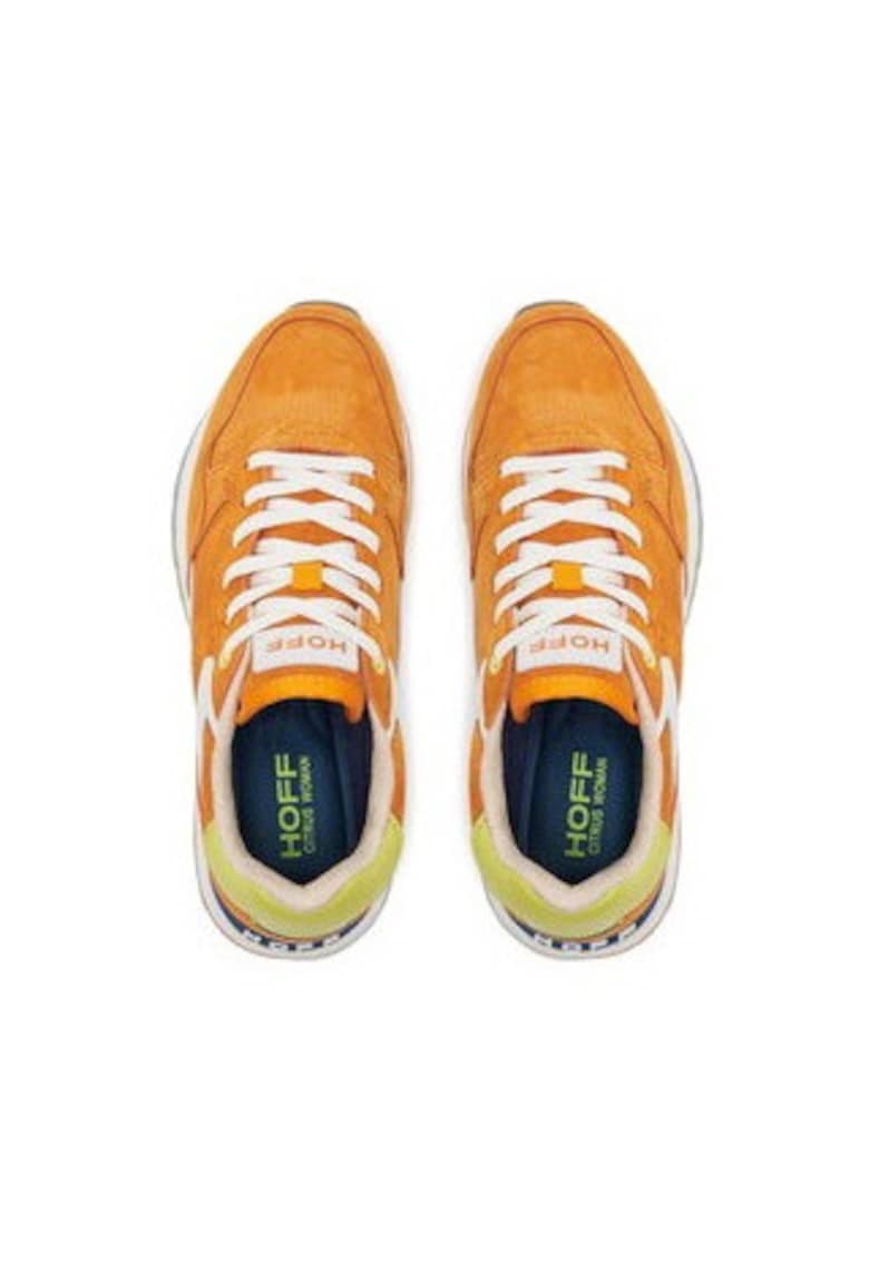 Pantofi sport dama 304778735 - Piele naturala - Portocaliu - Portocaliu