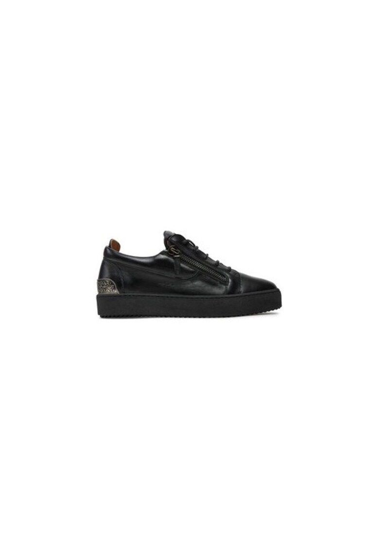 Pantofi sport barbati 304486630 - Piele naturala - Negru - Negru