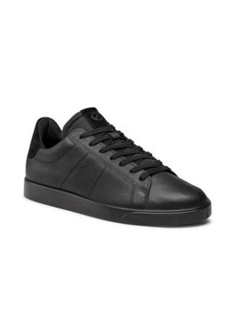 Pantofi sport barbati 209817256 - Piele naturala - 46 EU - Negru
