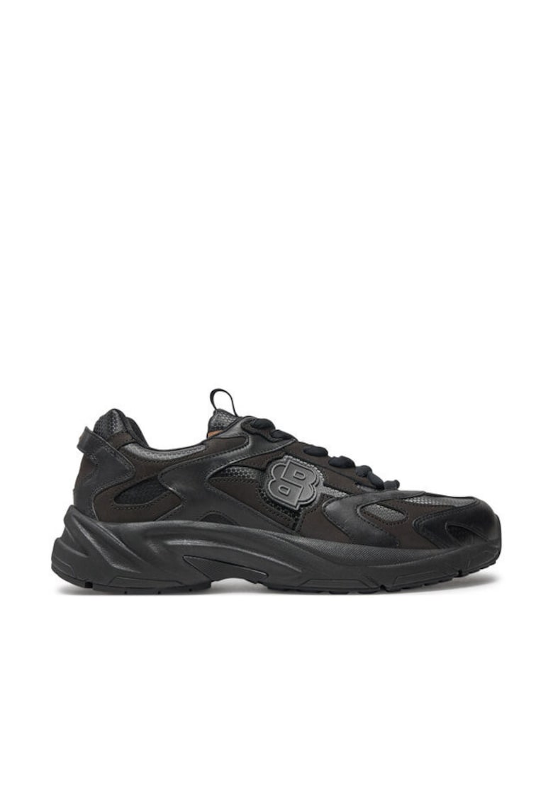 Pantofi sport barbati 304261909 - Textil - Negru - Negru