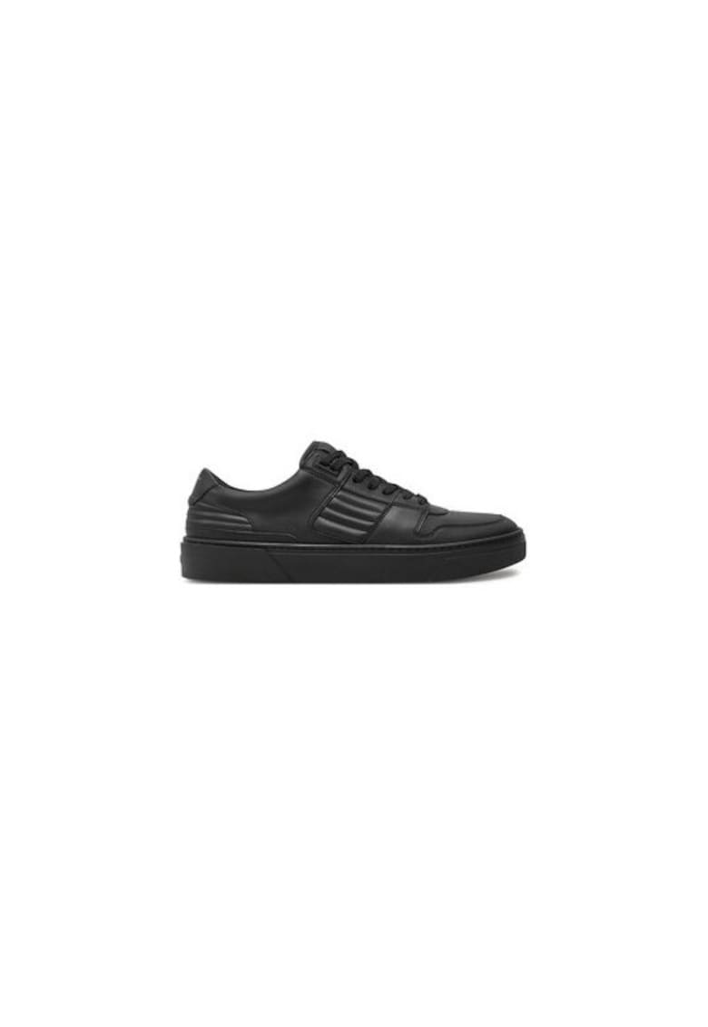 Pantofi sport barbati 304263330 - Piele naturala - Negru - Negru
