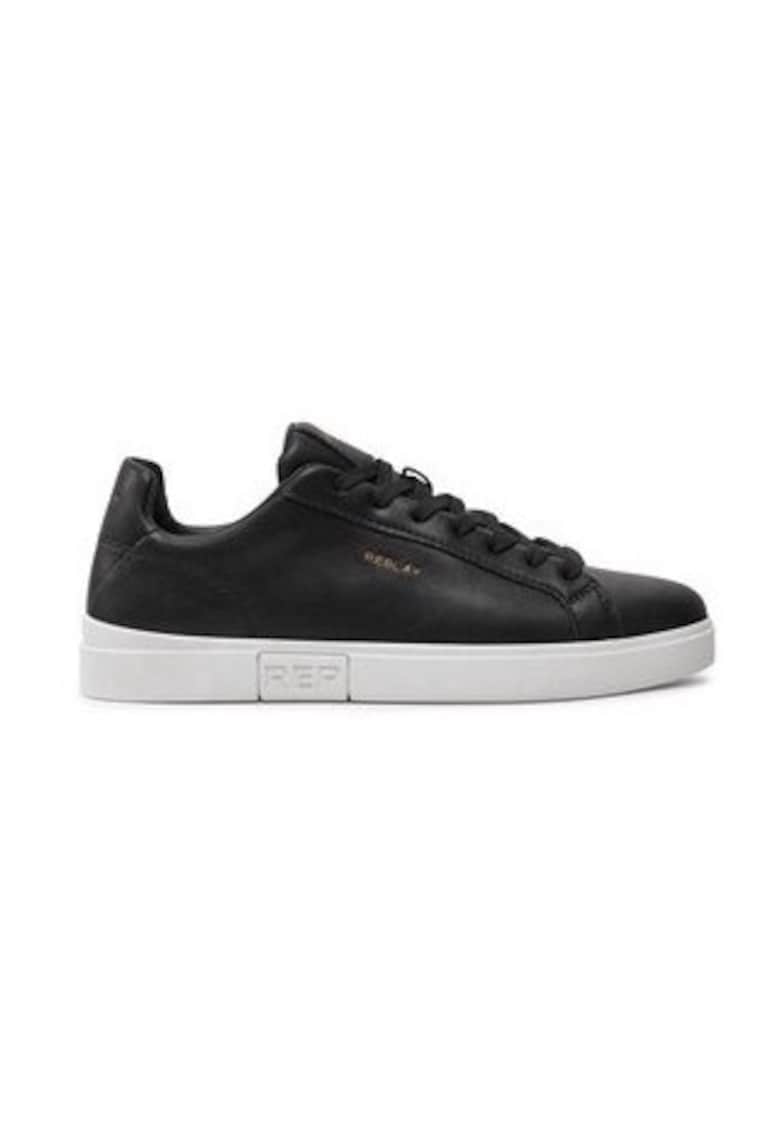 Pantofi sport dama 304398438 - Piele naturala - Negru - Negru