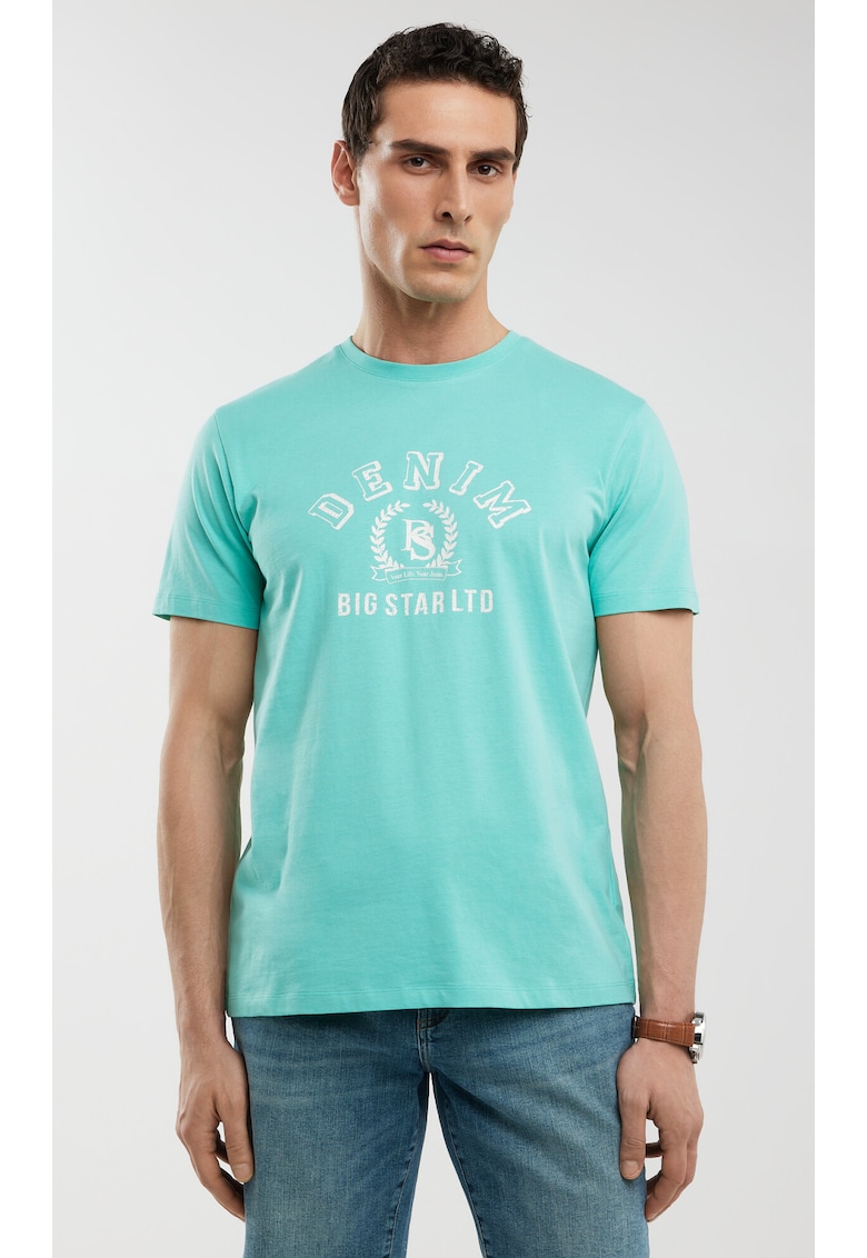 Tricou cu imprimeu text Bester