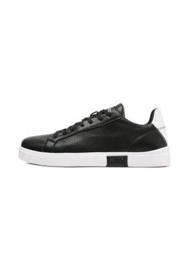 Pantofi sport barbati 303217747 - Piele naturala - Negru - Negru