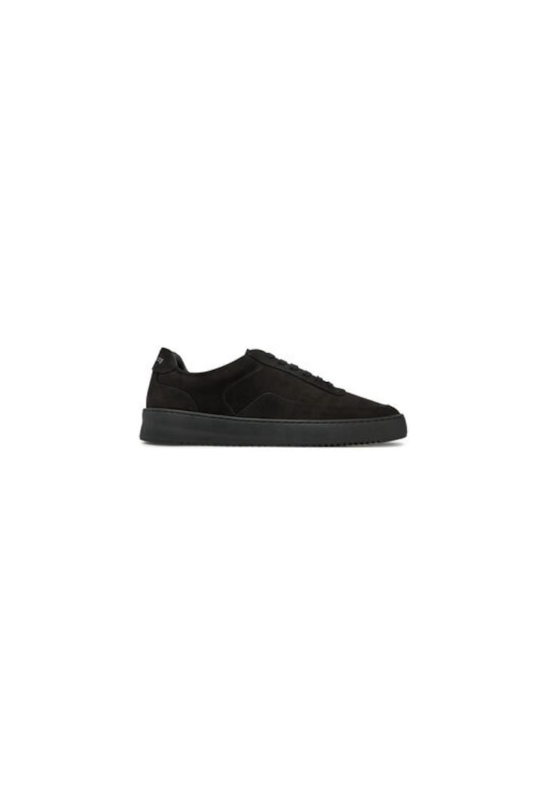 Pantofi sport barbati  305042057 - Piele naturala - Negru