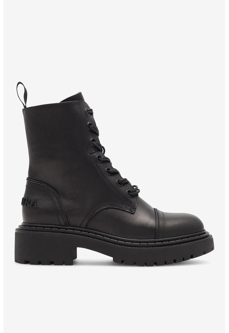 Ghete dama 5905588009139 - Piele naturala - Negru