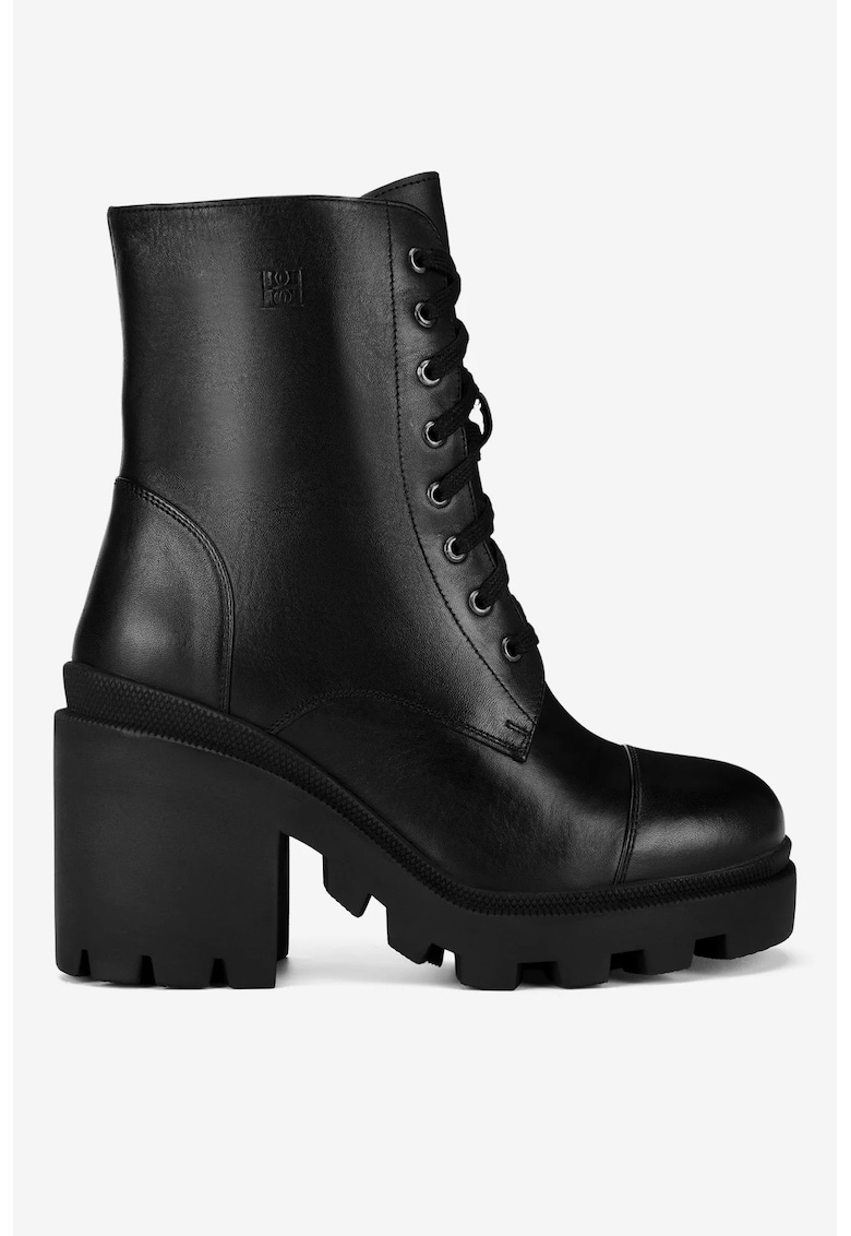 Ghete dama 5905588821984 - Piele naturala - Negru - Negru