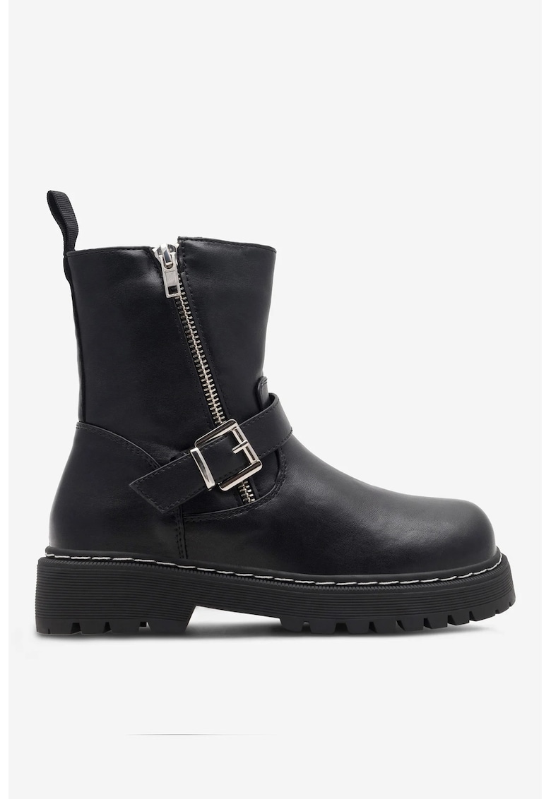 Ghete dama 5905588053255 - Sintetic - Negru - Negru