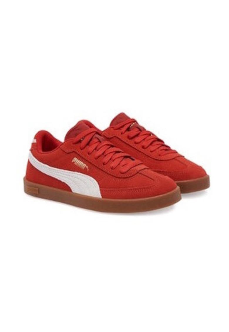 Pantofi sport Unisex - Piele naturala - Rosu - Rosu