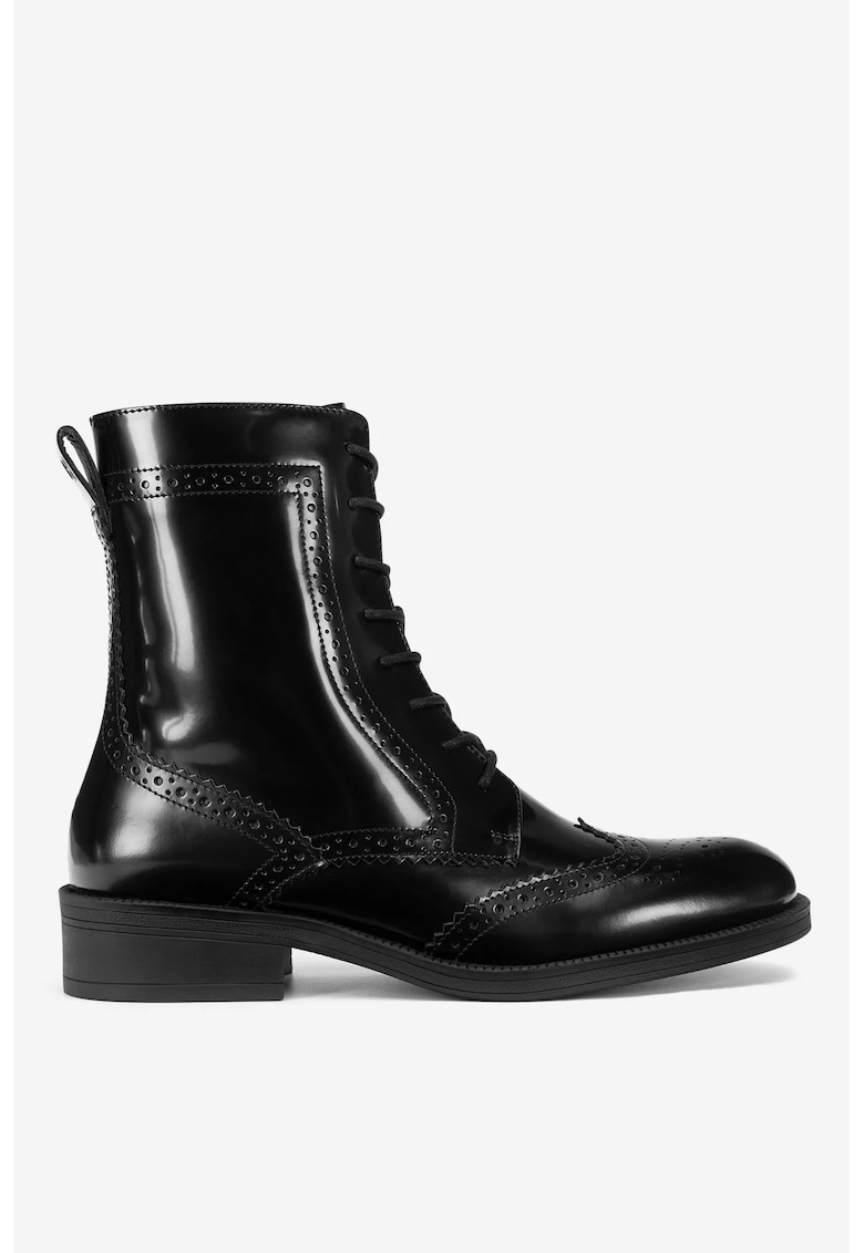 Ghete dama 5905588827337 - Piele naturala - Negru