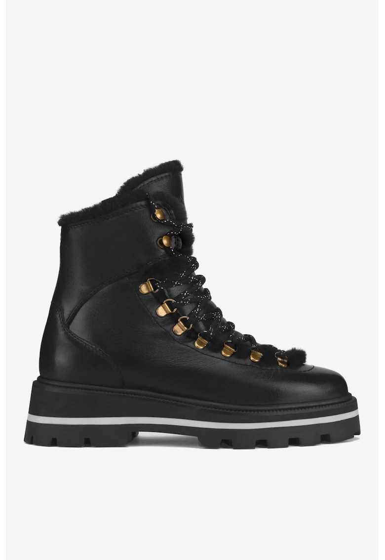 Ghete dama 5905588991038 - Piele naturala - Negru