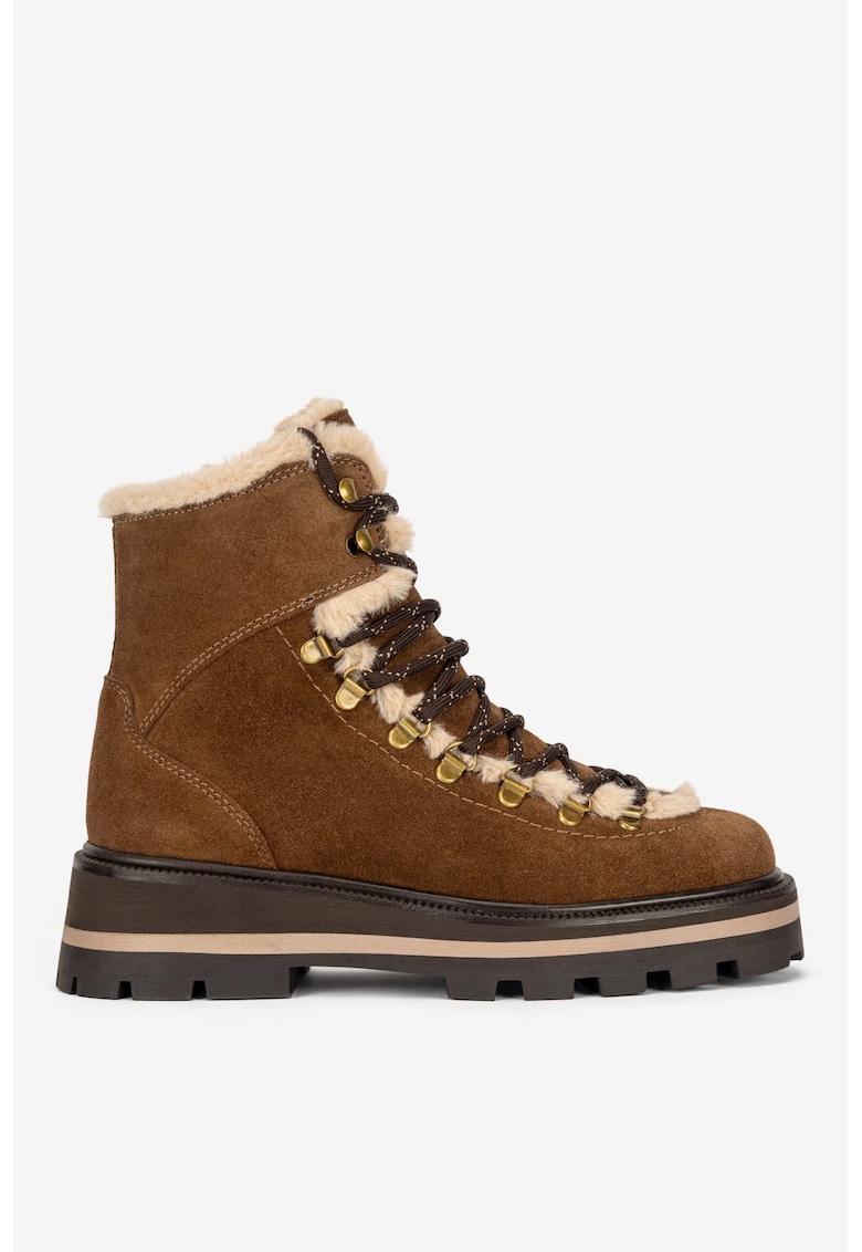 Ghete dama 5905588991021 - Piele intoarsa - Maro