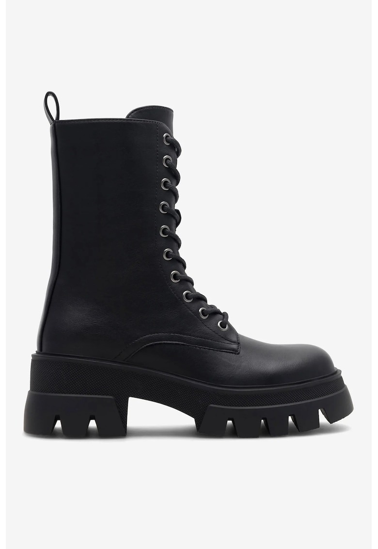Ghete dama 5905588049036 - Sintetic - Negru - Negru