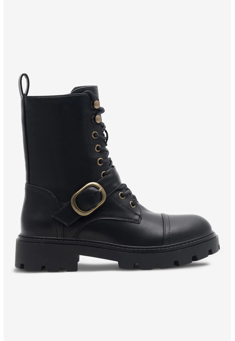 Ghete dama 5905588096528 - Sintetic - Negru - Negru