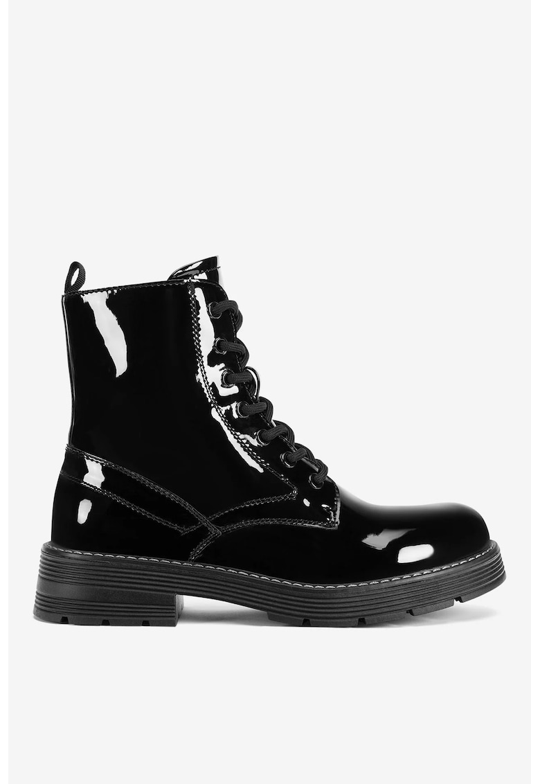 Ghete dama 5905588803843 - Sintetic - Negru - Negru