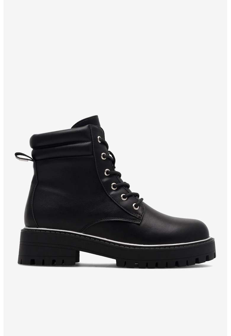 Ghete dama 5905588757962 - Sintetic - Negru - Negru