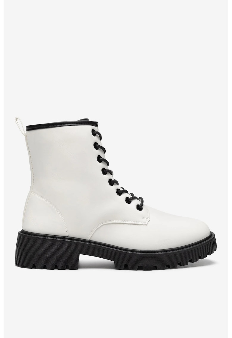 Ghete dama 5905588937654 - Sintetic - Alb