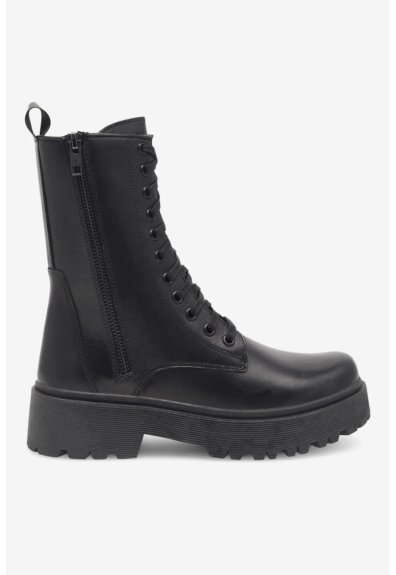 Ghete dama 5904862972848 - Piele naturala - Negru