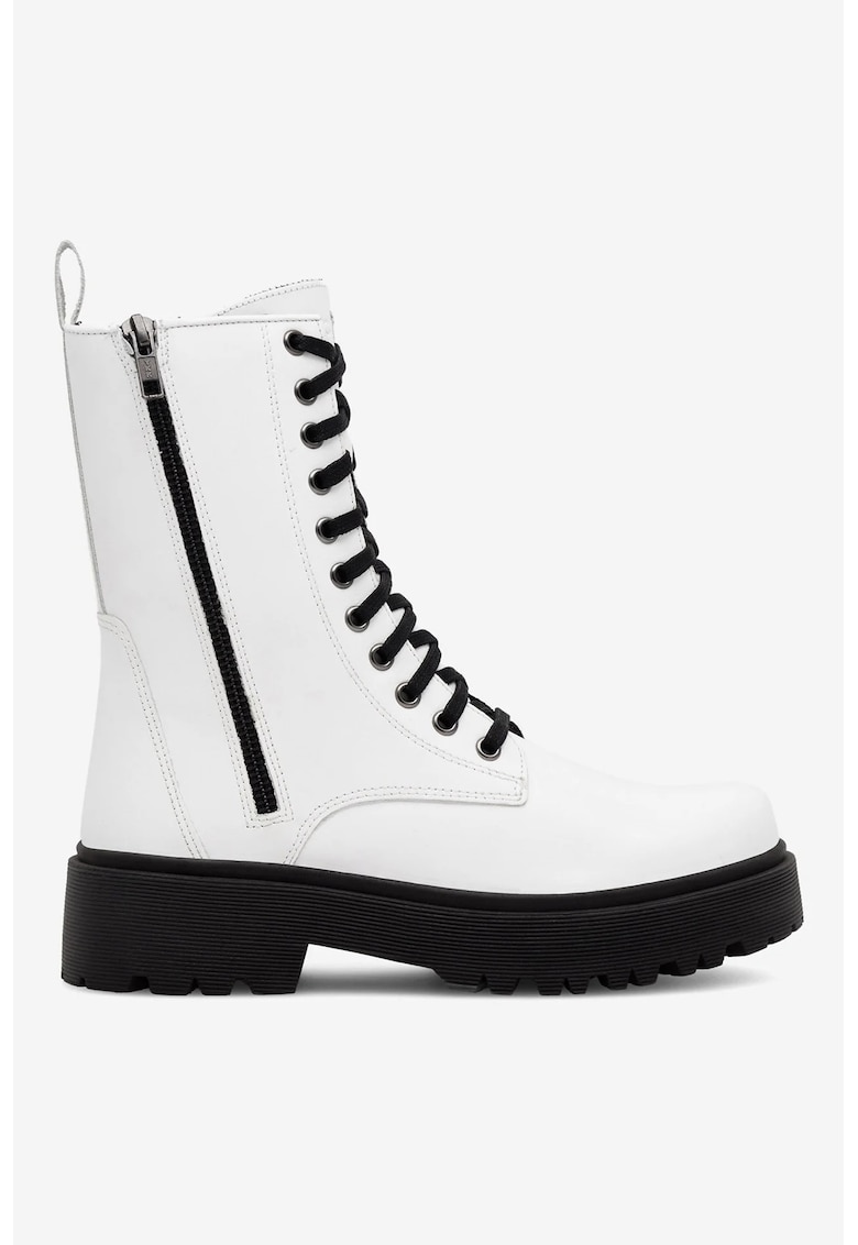 Ghete dama Piele naturala - 34767 - Alb