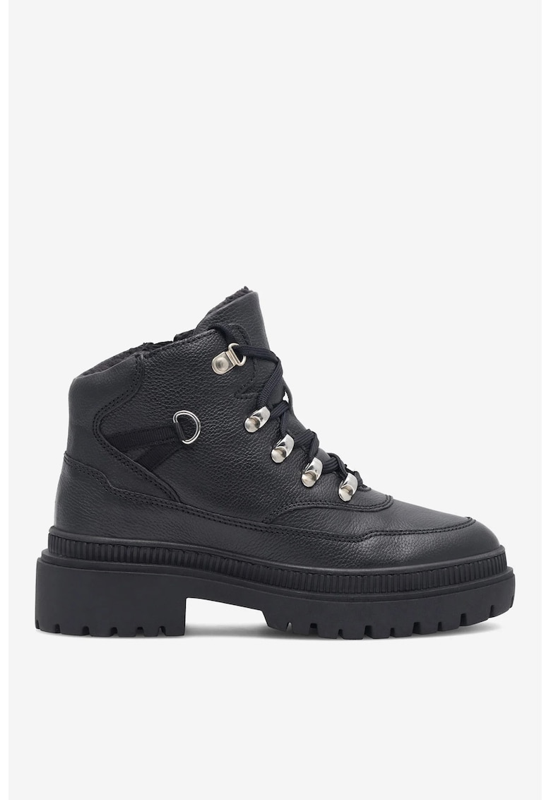 Ghete dama 5905588125013 - Piele naturala - Negru - Negru