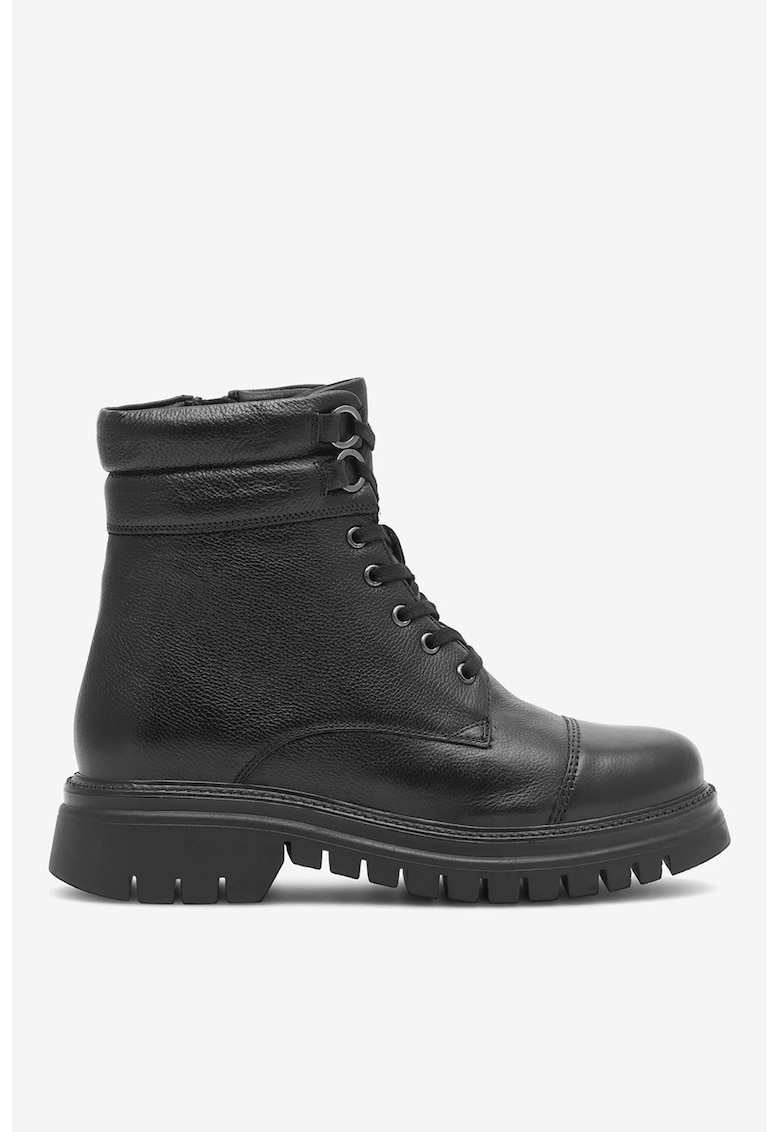 Ghete dama 5905588126522 - Piele naturala - Negru - Negru