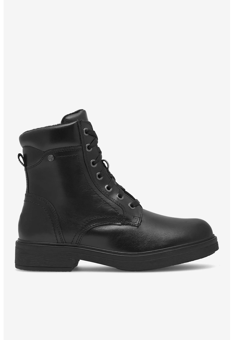 Ghete dama 5905588136170 - Piele naturala - Negru