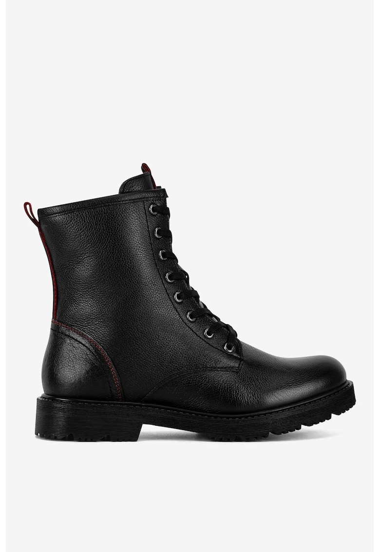 Ghete dama 5905588761389 - Piele naturala - Negru - Negru