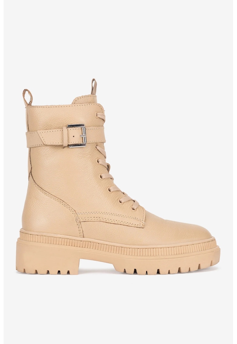 Ghete dama 5905588751960 - Piele naturala - Bej - Bej